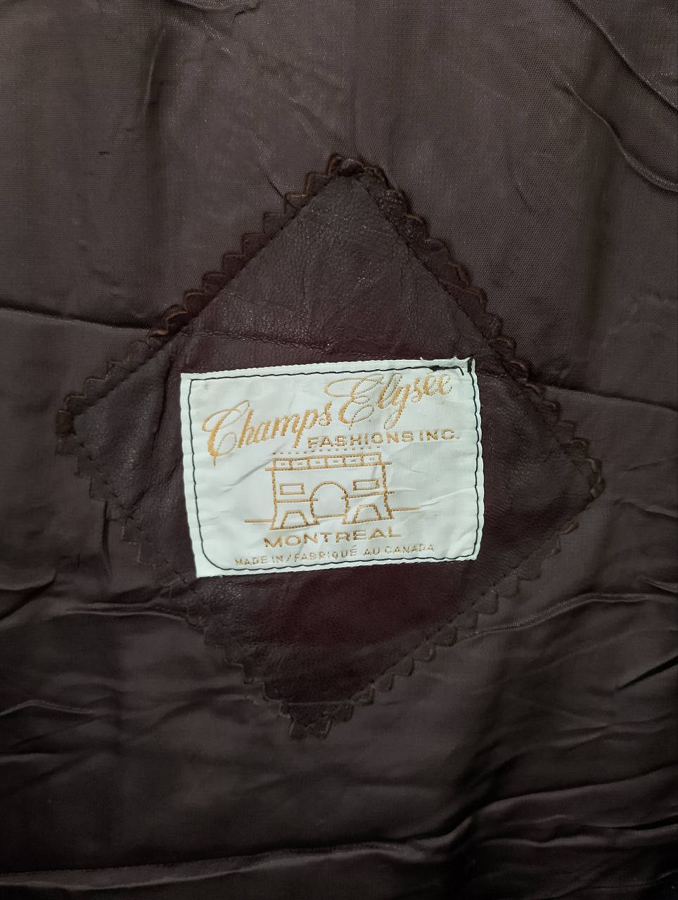 Seditionaries Vintage 70s CHAMPS ELYSEE Made in Canada Leather Jacket Size US M / EU 48-50 / 2 - 10 Thumbnail