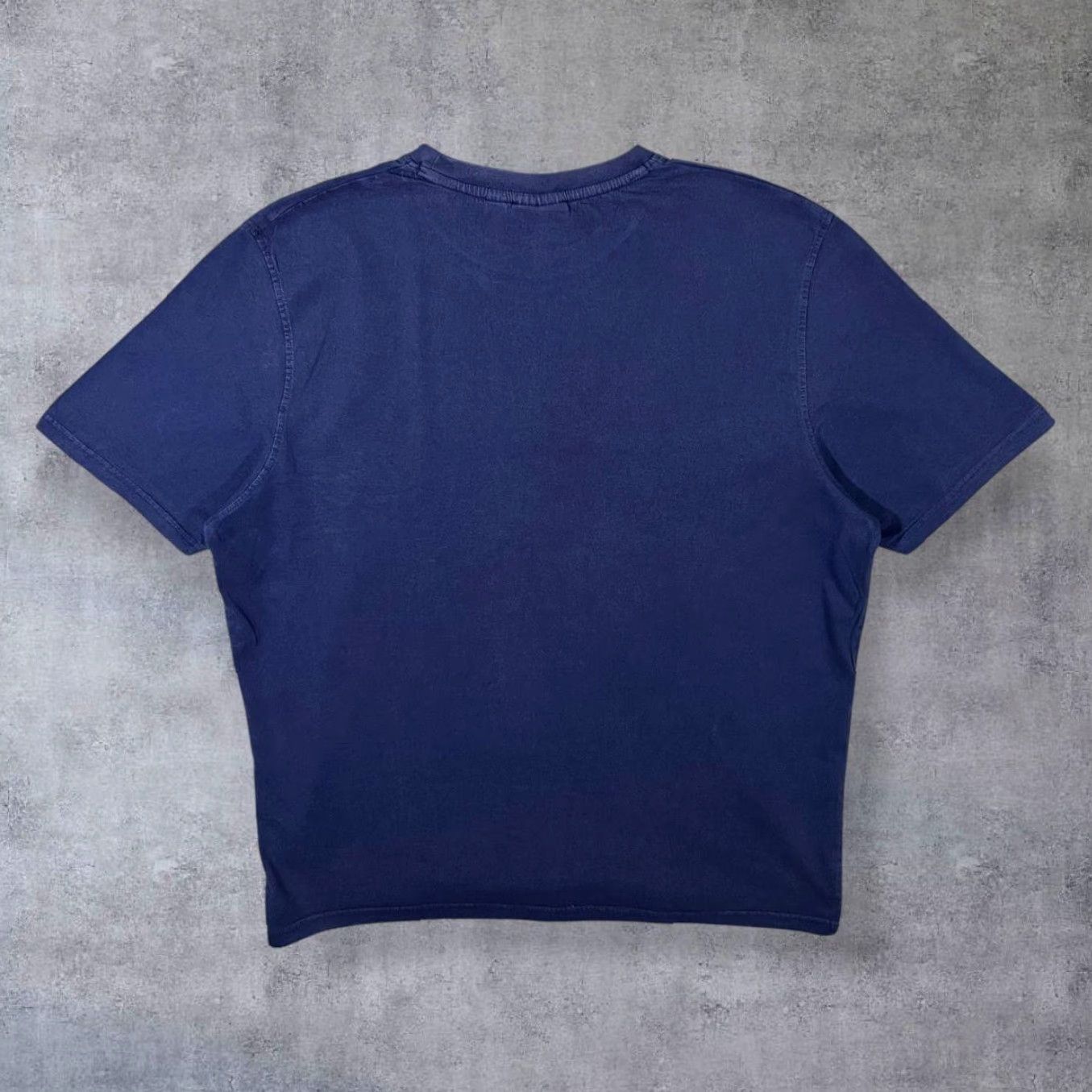 Fila FILA Classic Basic Mini Logo Spellout Graphic Cotton Navy Blue T-Shirt XL Mens Size US XL / EU 56 / 4 - 2 Thumbnail