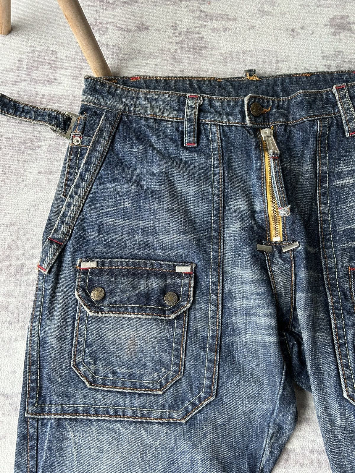 Dsquared2 Dsquared2 Cargo Distressed jeans Size US 34 / EU 50 - 4 Thumbnail