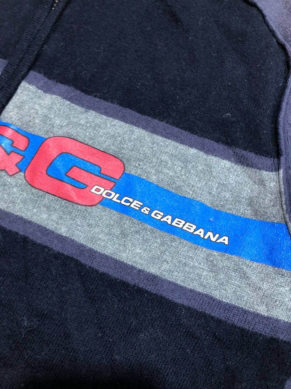Dolce & Gabbana Dolce&Gabbana Big Logo Vintage ZIP UP SWEATER Size US L / EU 52-54 / 3 - 11 Thumbnail