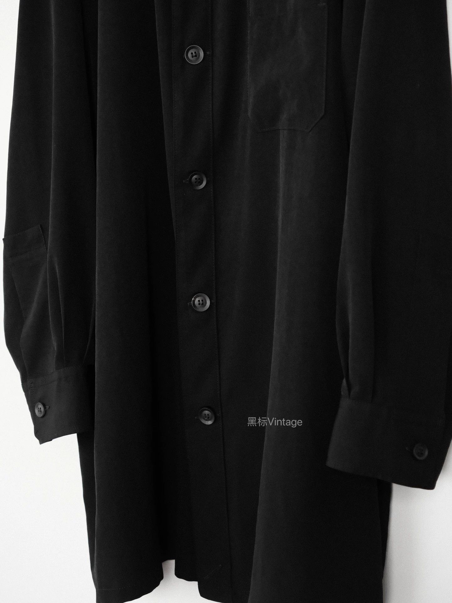 Yohji Yamamoto Yohji Yamamoto 22ss Vintage Triacetate Oversized Shirt Size US M / EU 48-50 / 2 - 6 Thumbnail