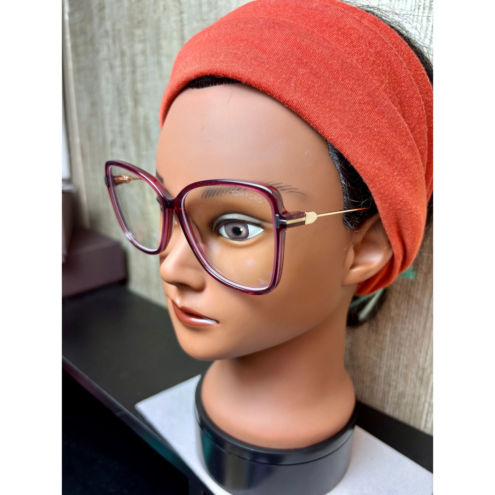 Tom Ford New Tom Ford Butterfly Blue Light Blockers Eyeglasses Size ONE SIZE - 3 Thumbnail