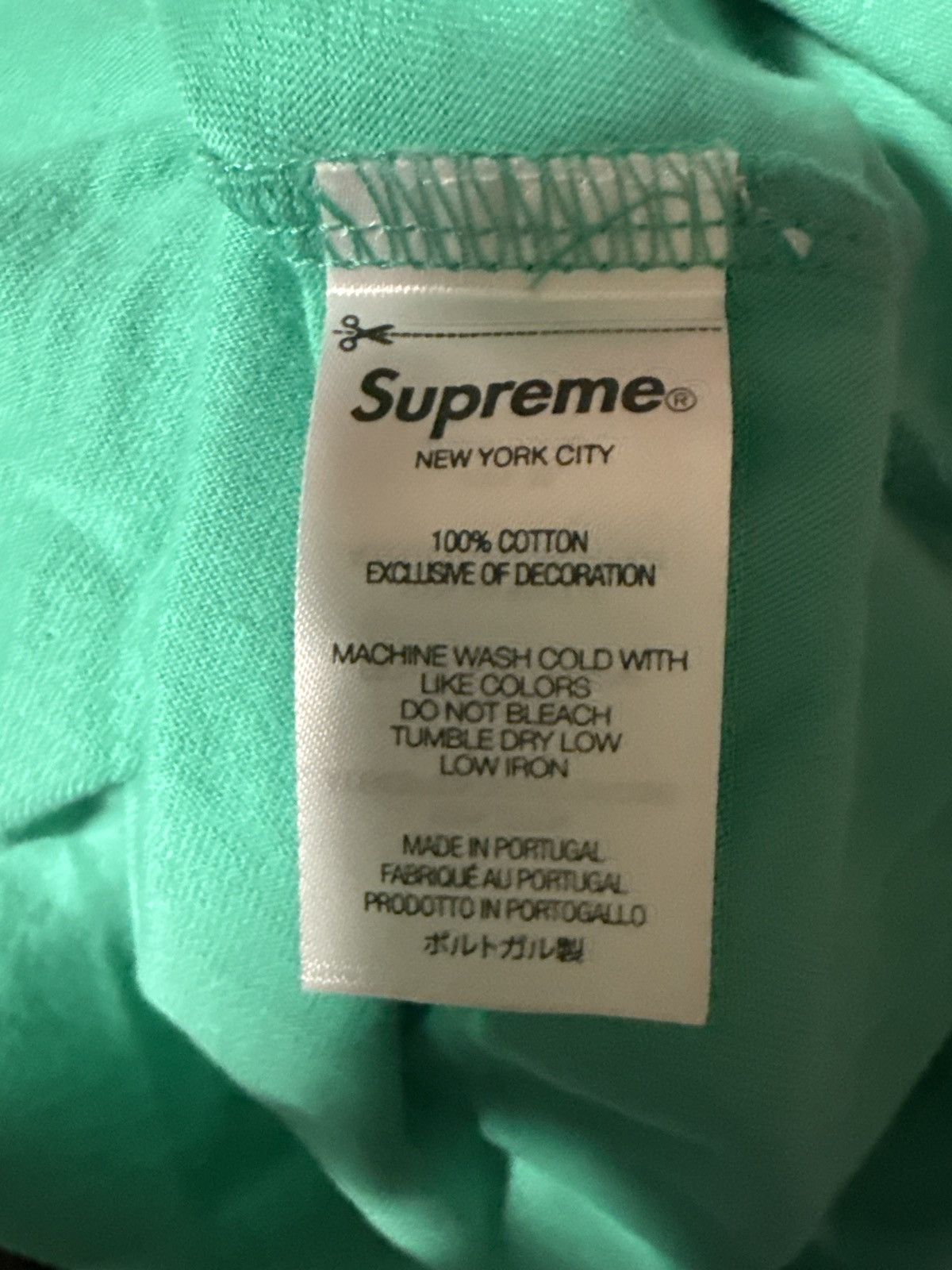 Supreme Supreme Intarsia stripe green Size US L / EU 52-54 / 3 - 5 Thumbnail