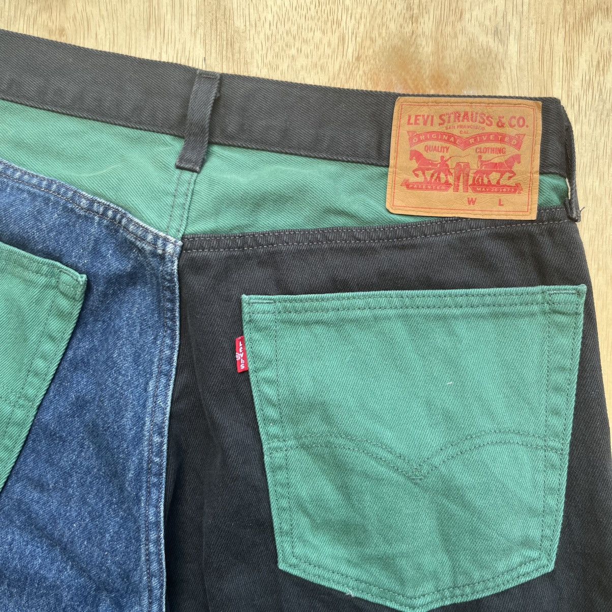 Levi's Vintage Clothing LEVIS SILVER TAB BAGGY FIT 3 TONE COLOUR DENIM Size US 32 / EU 48 - 8 Thumbnail