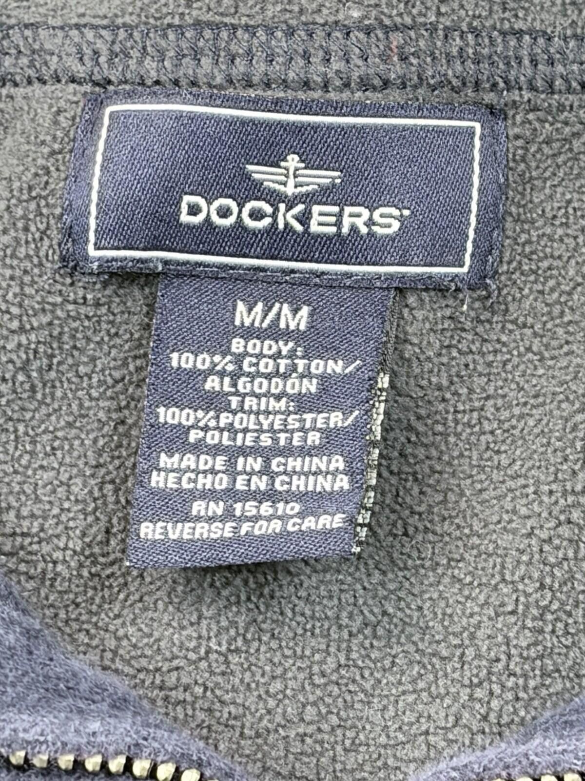 Dockers Dockers navy blue cotton quarter-zip sweater Size M Size US M / EU 48-50 / 2 - 2 Thumbnail