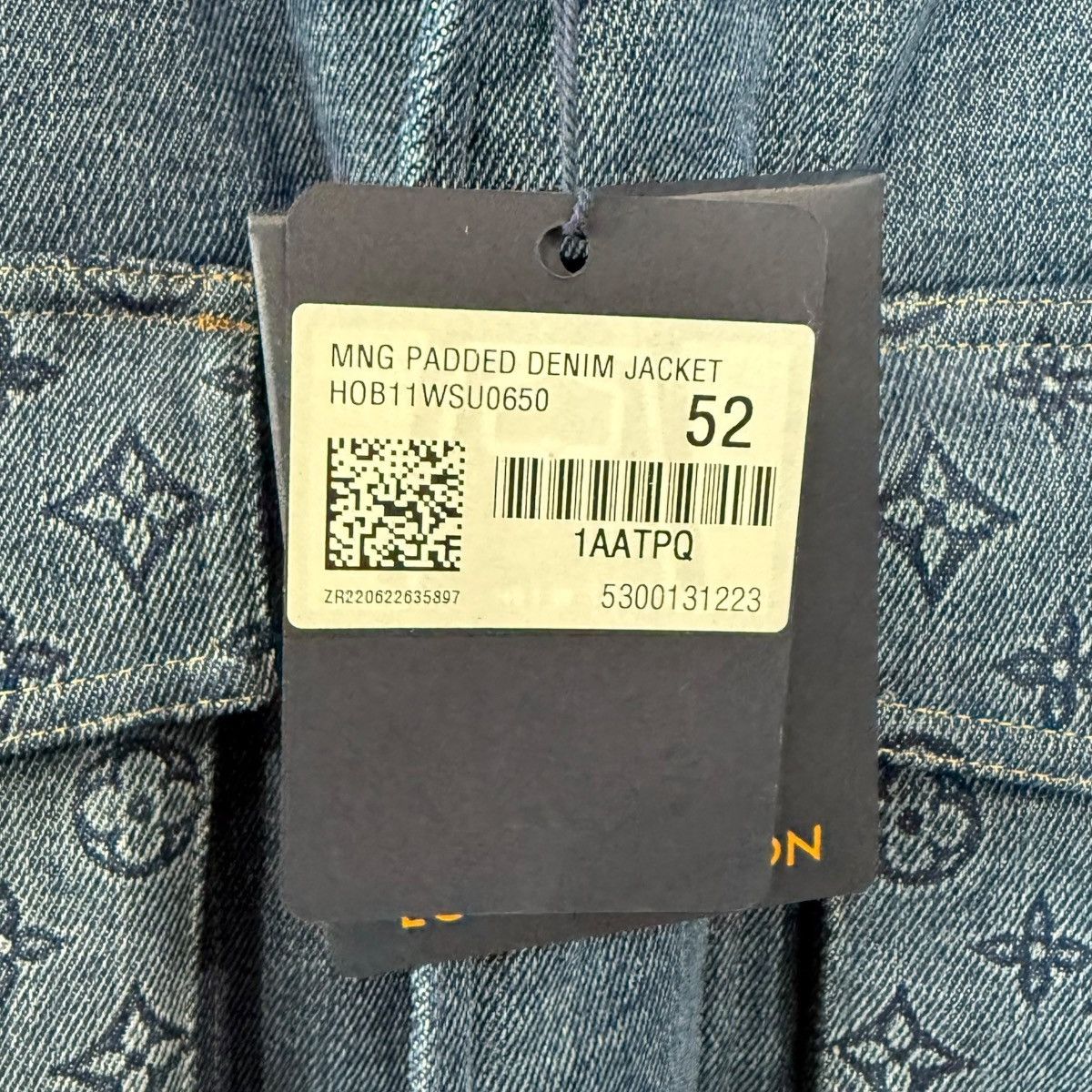 Louis Vuitton Louis Vuitton Monogram Padded Denim Jacket Indigo Size US XL / EU 56 / 4 - 13 Thumbnail