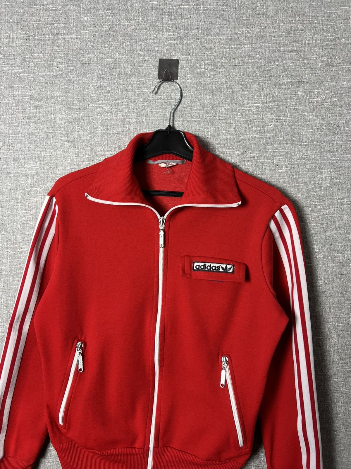 Adidas Vintage Adidas Made Yugoslavia Turtleneck Track Top Jacket Size L / US 10 / IT 46 - 8 Thumbnail