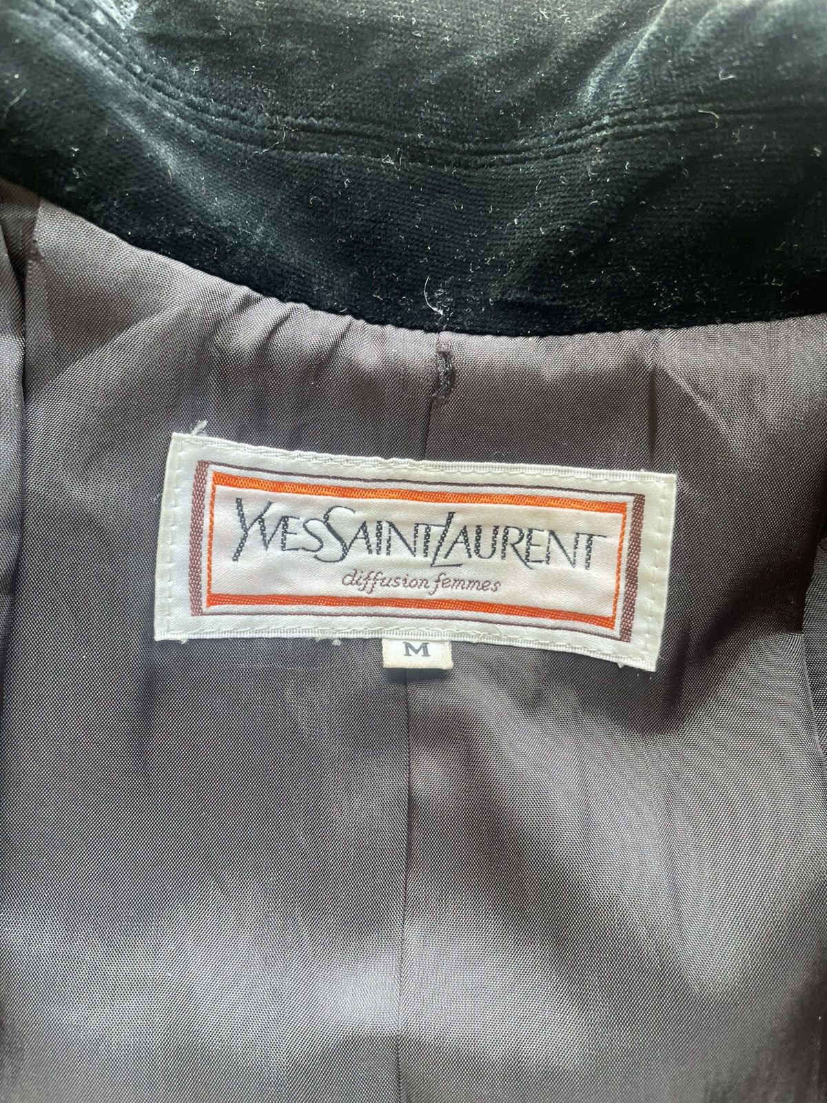 Vintage YSL Pea Coat Jacket Size M / US 6-8 / IT 42-44 - 5 Thumbnail