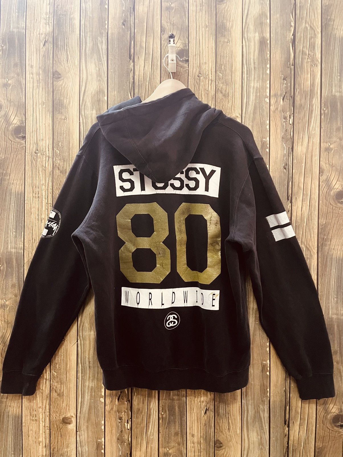 Stussy × Vintage Stussy Hoodie Size US L / EU 52-54 / 3 - 9 Thumbnail
