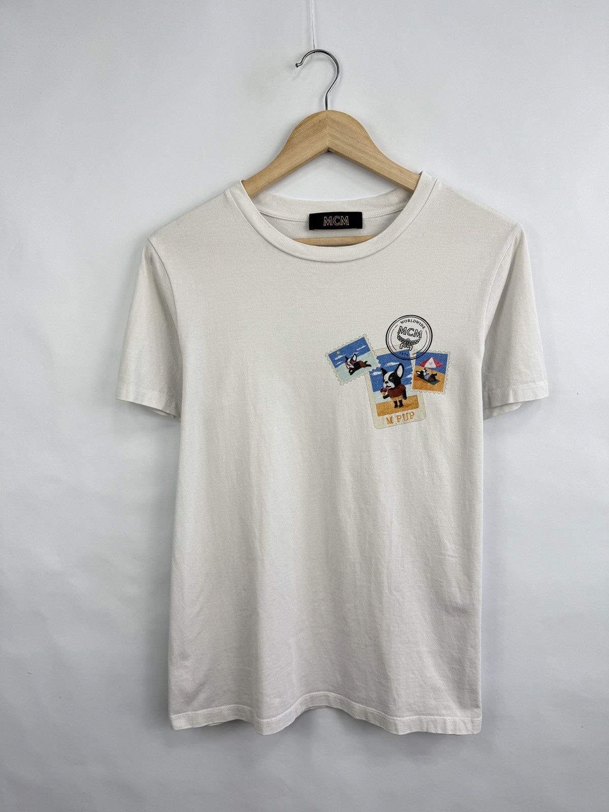 MCM × Vintage 🇮🇹 MCM M Pup Luxury T-Shirt Rare Retro Hype Size US M / EU 48-50 / 2 - 3 Thumbnail