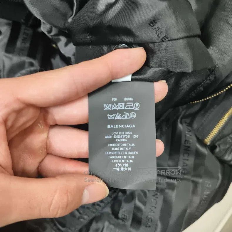 Balenciaga Balenciaga Black Quilted Jacket Size XS / US 0-2 / IT 36-38 - 5 Thumbnail