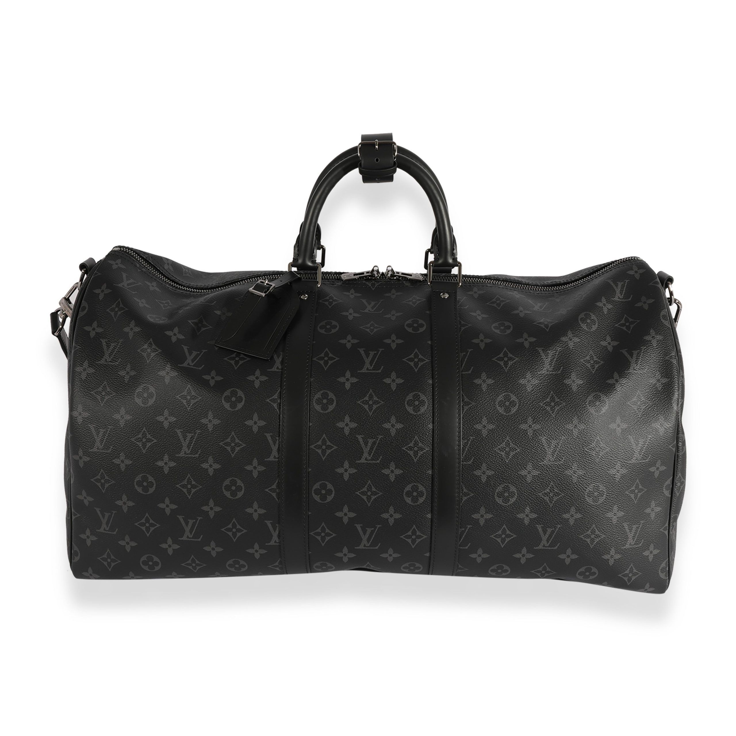 Louis Vuitton Monogram Eclipse Keepall Bandoulière 55