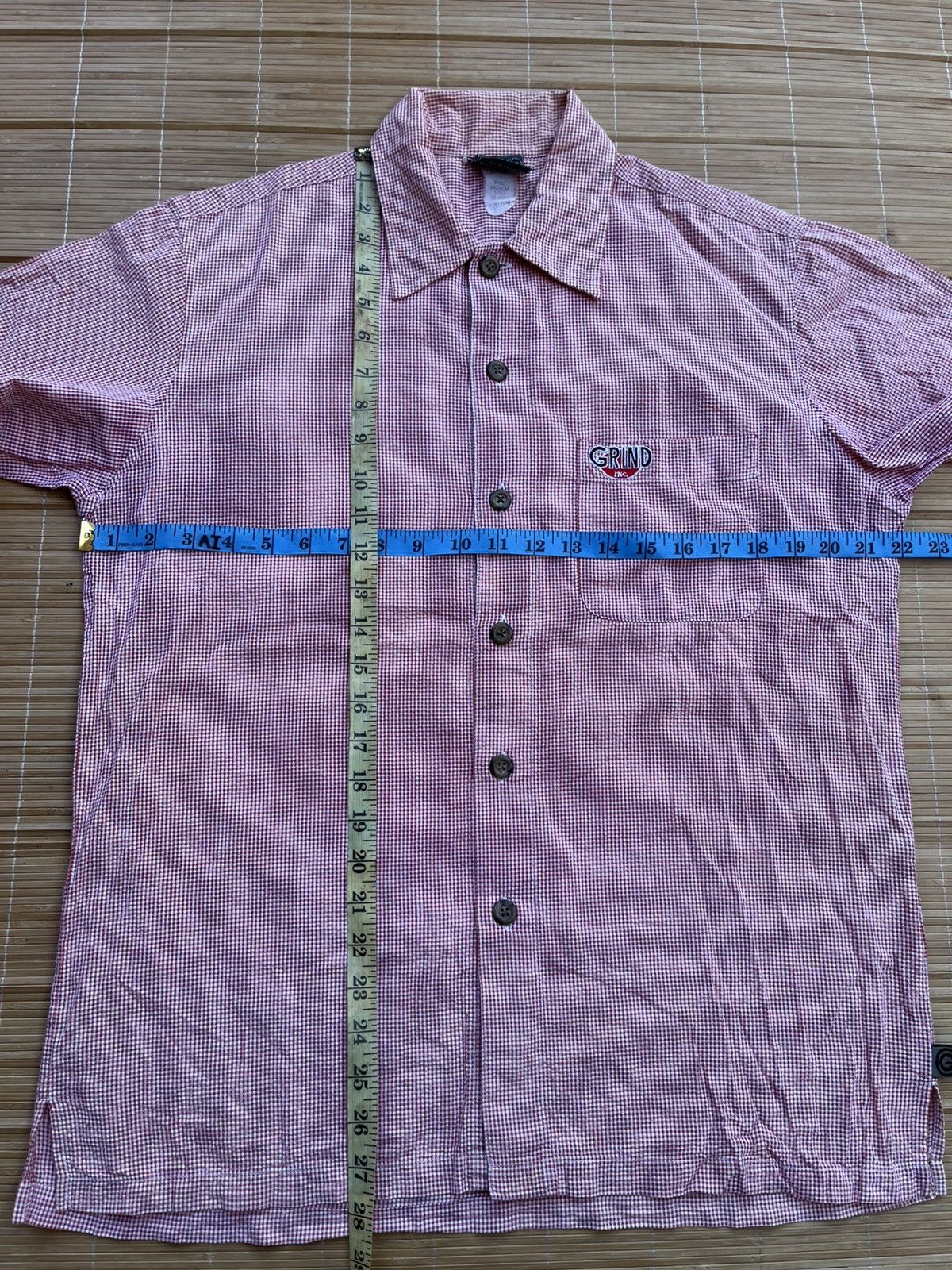 Santa Cruz Skateboards Vintage 90s Grind skateboard shirt button up Size US L / EU 52-54 / 3 - 7 Thumbnail