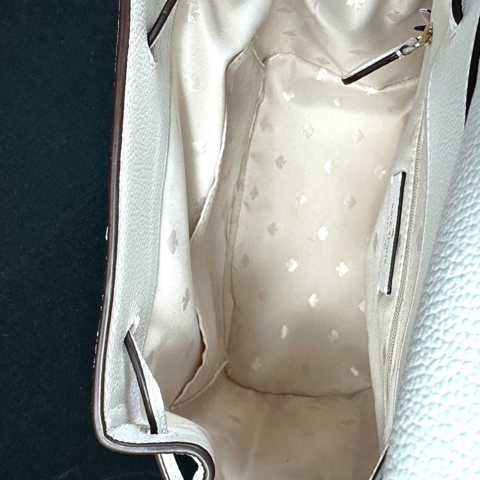Kate Spade Kate Spade NY Pride Rainbow Darcy White Leather Backpack Size ONE SIZE - 11 Thumbnail