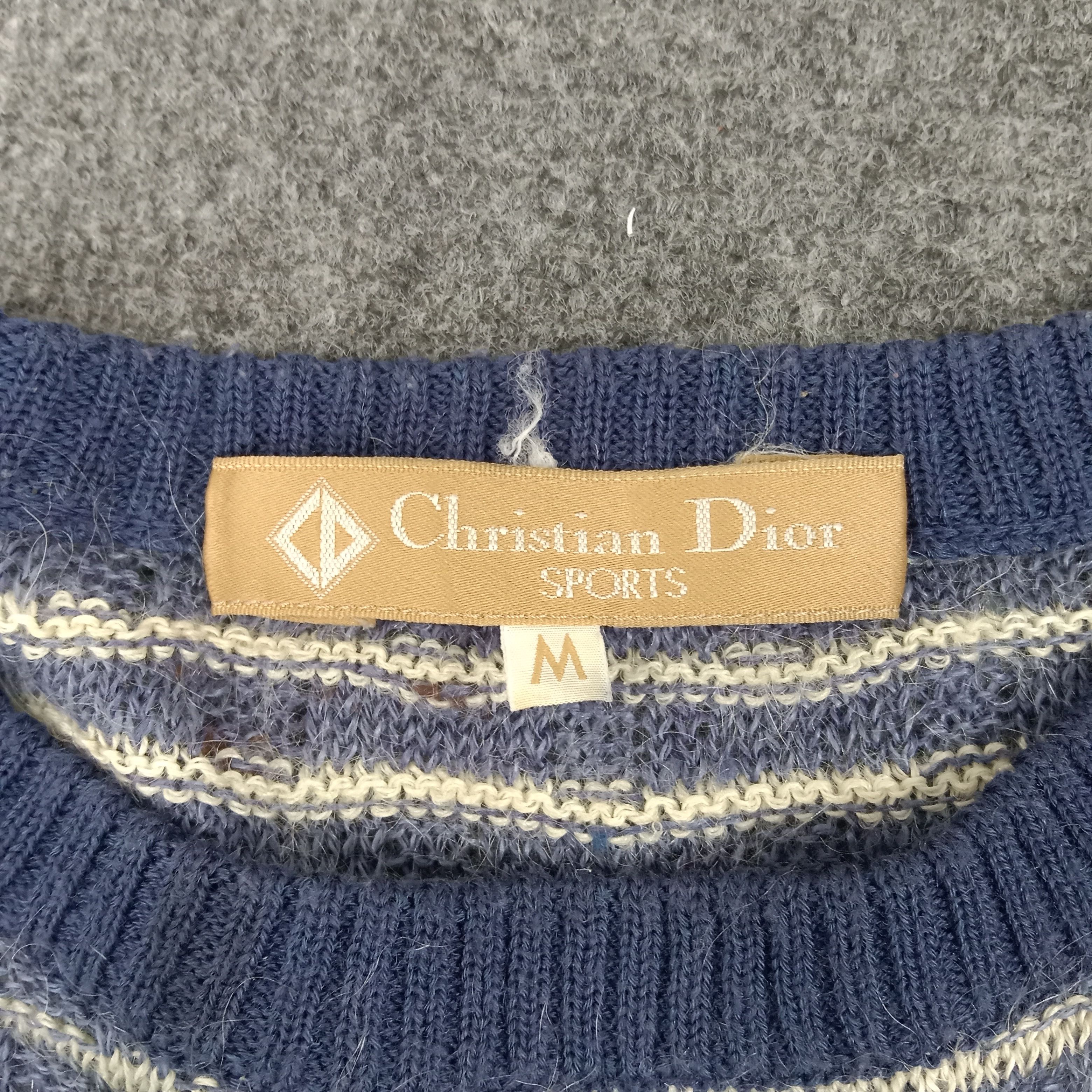 Christian Dior Monsieur × Vintage Christian Dior Italian Designer Sweatshirt Size XS / US 0-2 / IT 36-38 - 3 Thumbnail
