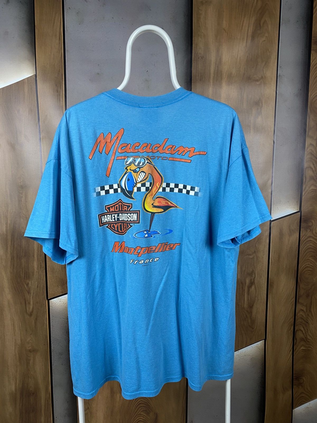Harley Davidson 🏁Vintage 2008 T-Shirt Harley Davidson France VTG Tee🏁 Size US XL / EU 56 / 4 - 1 Thumbnail