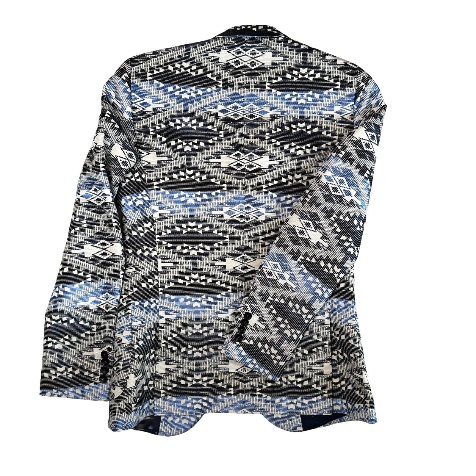 Other Paisley & Gray Slim Fit Aztec Print Blazer Jacket Men’s 36R Size US S / EU 44-46 / 1 - 7 Thumbnail