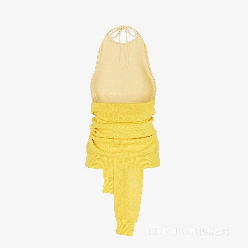 Fendi o1s1wg110825 Tops in Light Yellow Size XL / US 12-14 / IT 48-50 - 2 Thumbnail