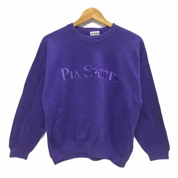 Vintage Vtg PIA MOTORSPORTS RACING Team Cropped Sweatshirt Crewneck Size S / US 4 / IT 40 - 1 Thumbnail