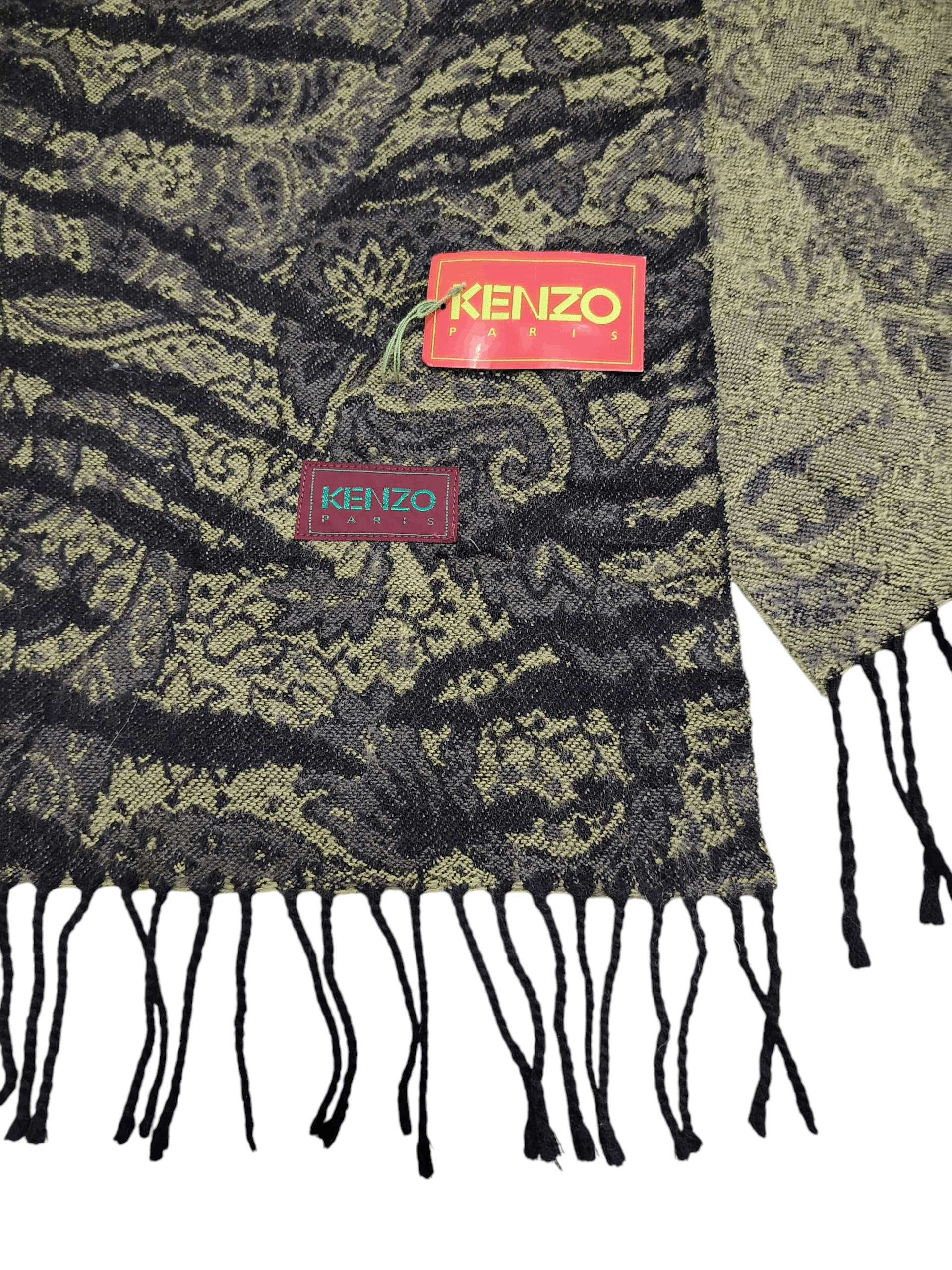 Kenzo NWT Kenzo Paris Scarf Wool Cashmere Muffler Size ONE SIZE - 4 Thumbnail