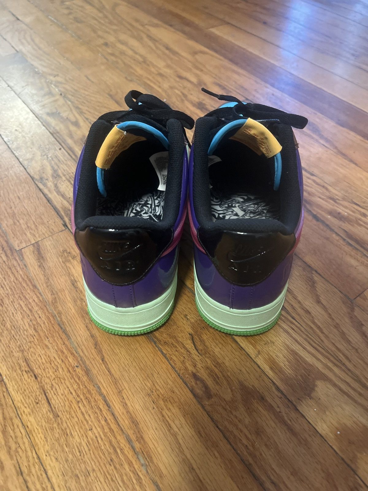 Nike × Undefeated Undftd AF1s Size US 12 / EU 45 - 2 Thumbnail