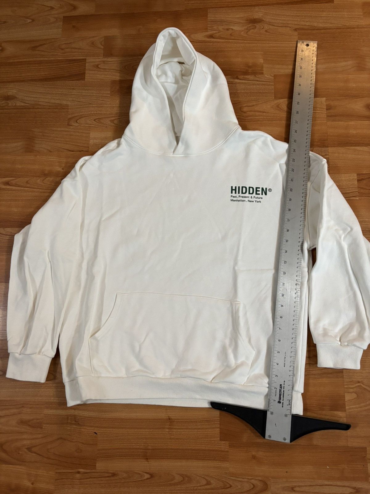 HIDDEN Hidden NY white hoodie sz M #streetwear Size US M / EU 48-50 / 2 - 2 Thumbnail