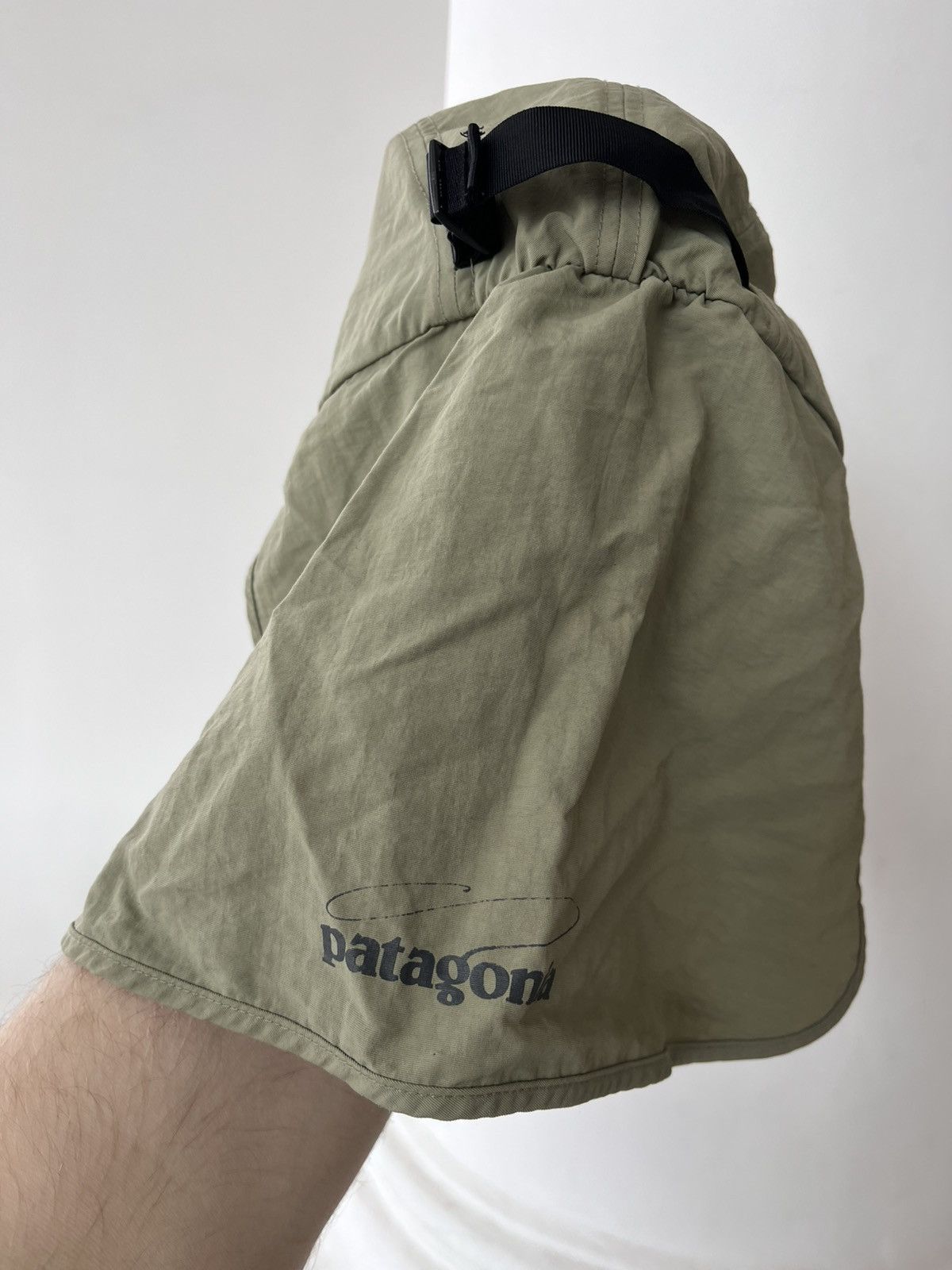 Patagonia Vintage Patagonia Solid Green Camouflage Baseball Cap hat Size ONE SIZE - 11 Thumbnail