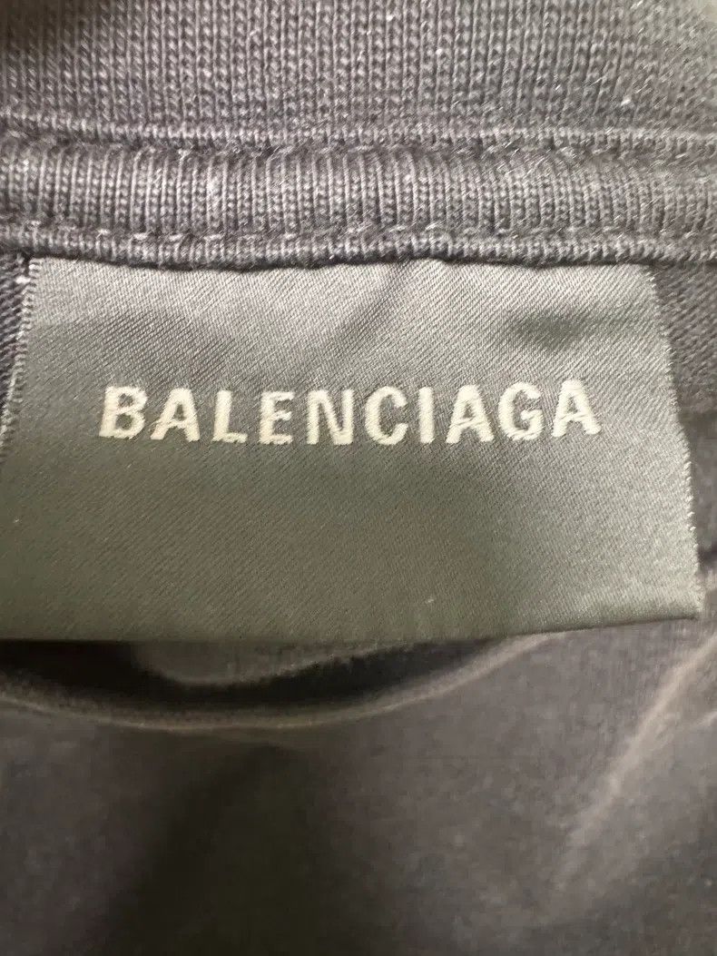 Balenciaga Balenciaga Letter Printed Round Neck Short Sleeve T-Shirt Size US XXS / EU 40 - 3 Thumbnail