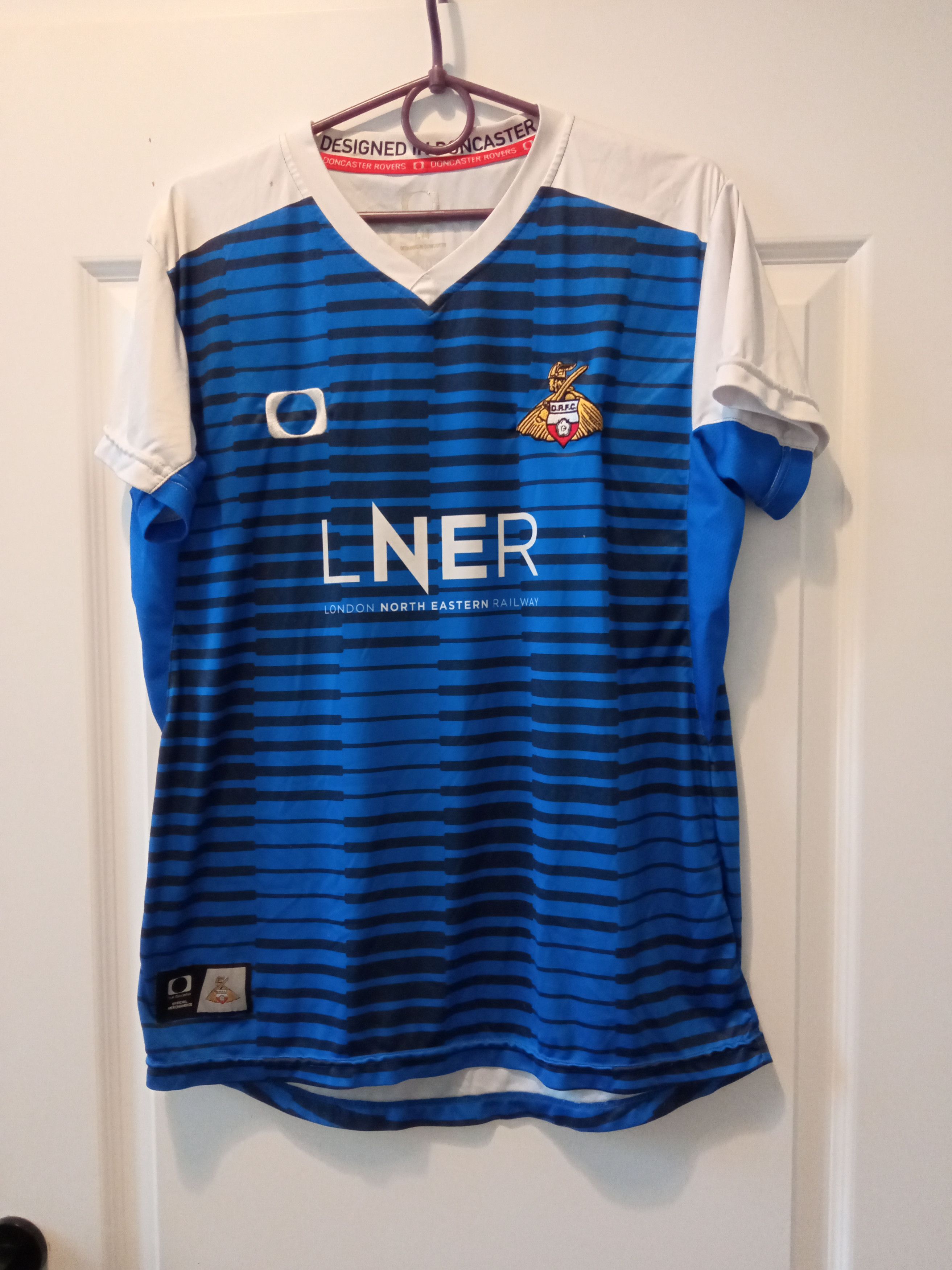 Vintage Doncaster Rovers Away football shirt 2021 - 2022 Size US XXS / EU 40 - 1 Thumbnail