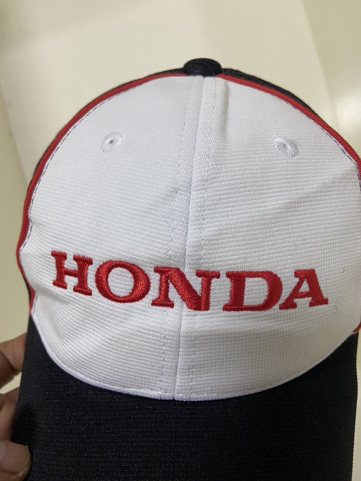 Honda × Vintage VTG HONDA racing trucker hat Size ONE SIZE - 2 Thumbnail