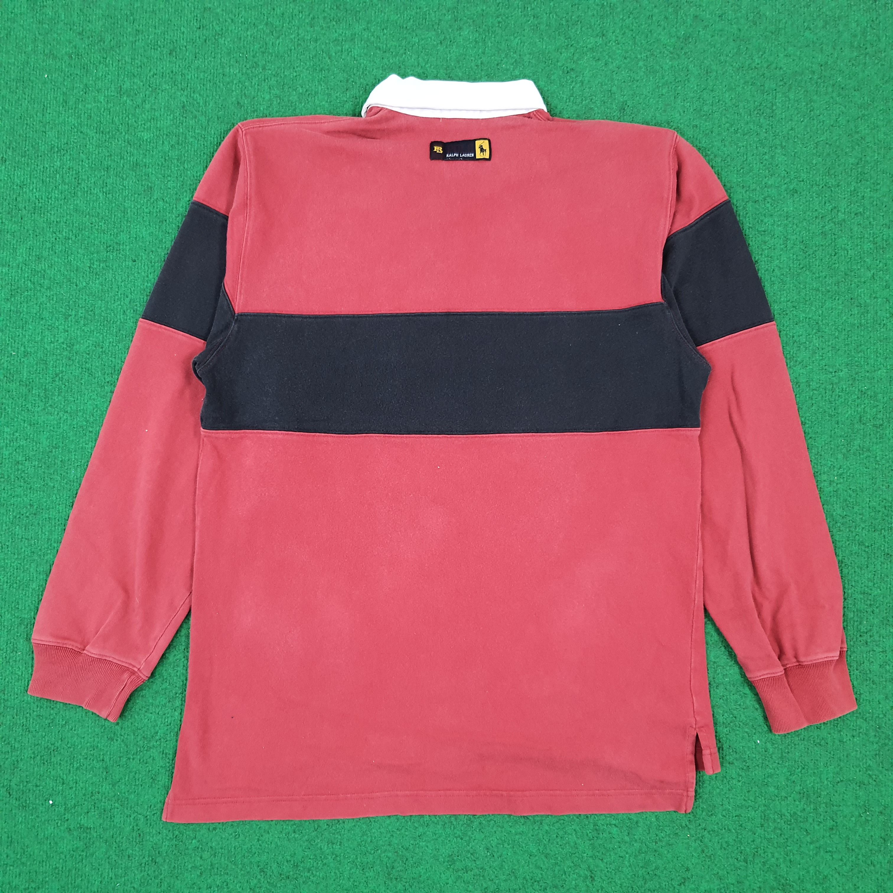 Polo Ralph Lauren × Vintage Vintage Polo by Ralph Lauren Long Sleeve Polo Shirt Size US L / EU 52-54 / 3 - 3 Thumbnail