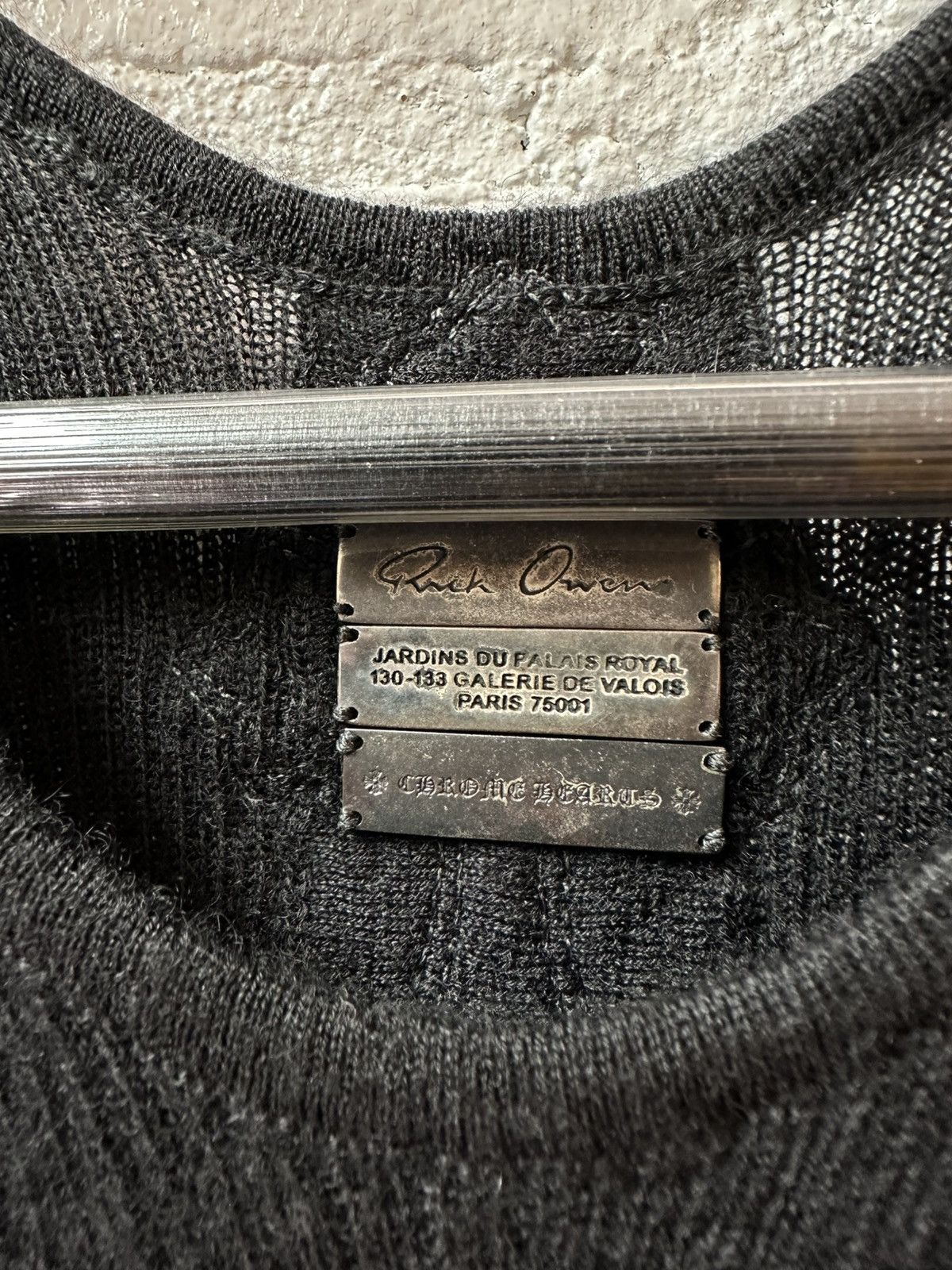 Chrome Hearts CHROME HEARTS RICK OWENS PATCH TANK Size M / US 6-8 / IT 42-44 - 4 Thumbnail