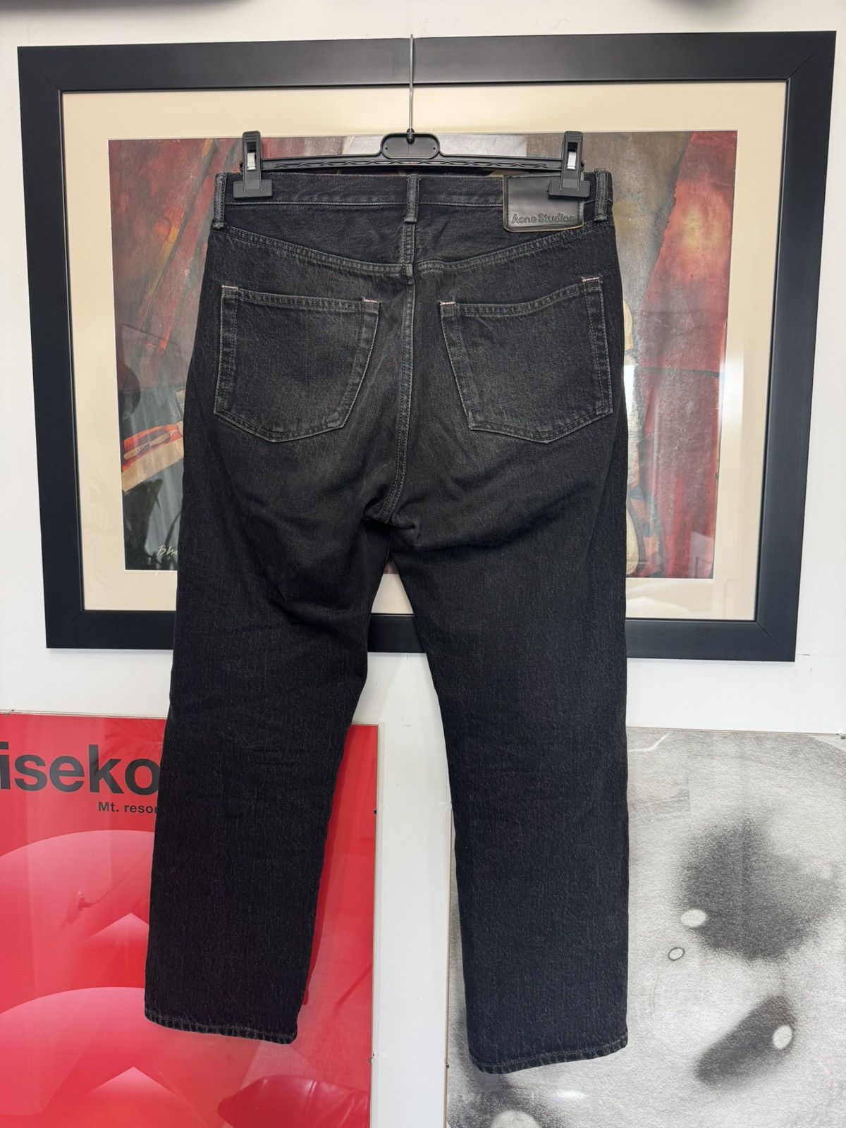 Acne Studios Acne Studios 2003 Vintage Black Washed Denim Jeans Regular Size US 30 / EU 46 - 2 Thumbnail