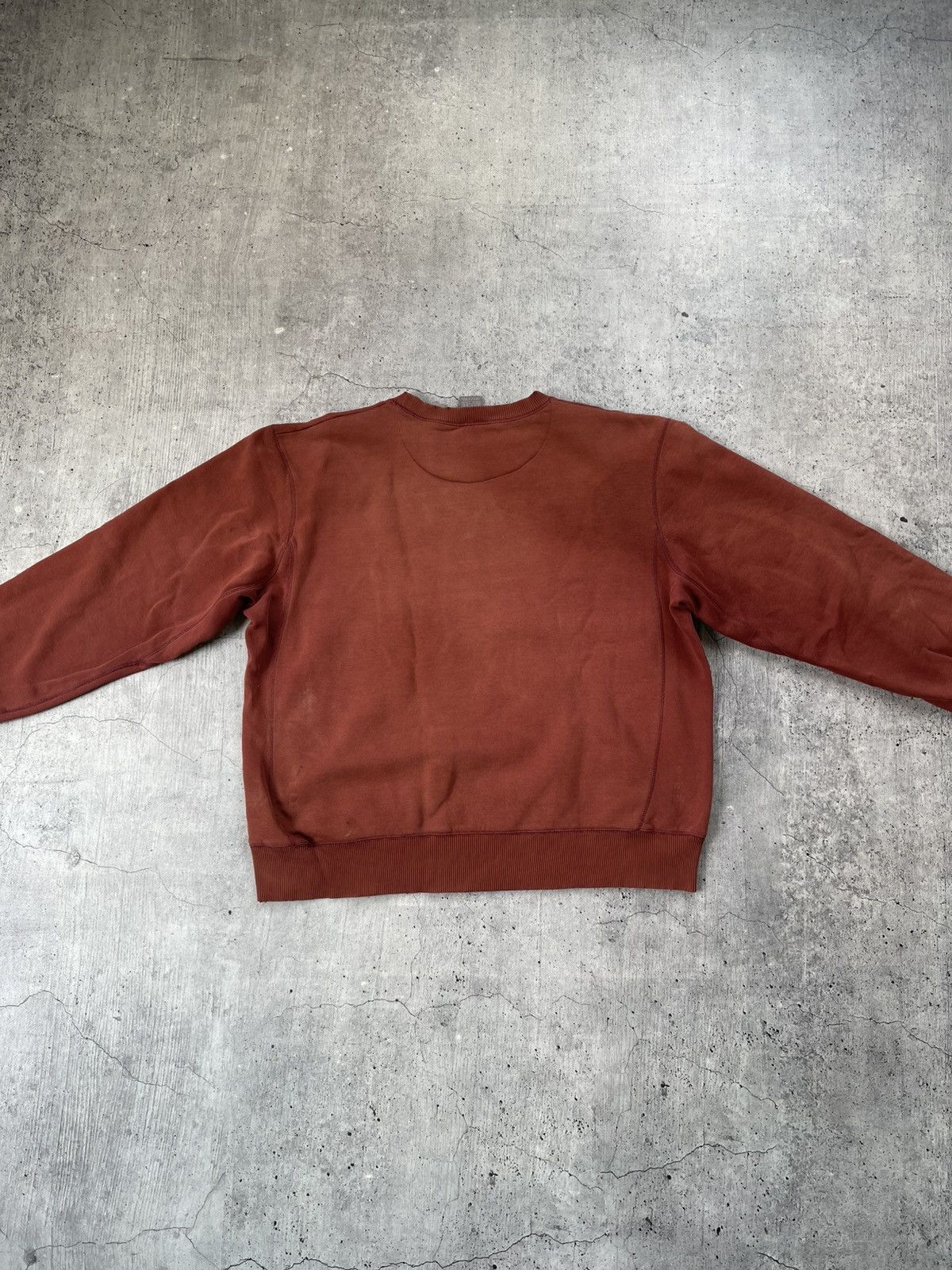 Nike × Vintage 🔥CRAZY Nike Vintage Brown Distressed Sweatshirt🔥 Size US L / EU 52-54 / 3 - 15 Thumbnail