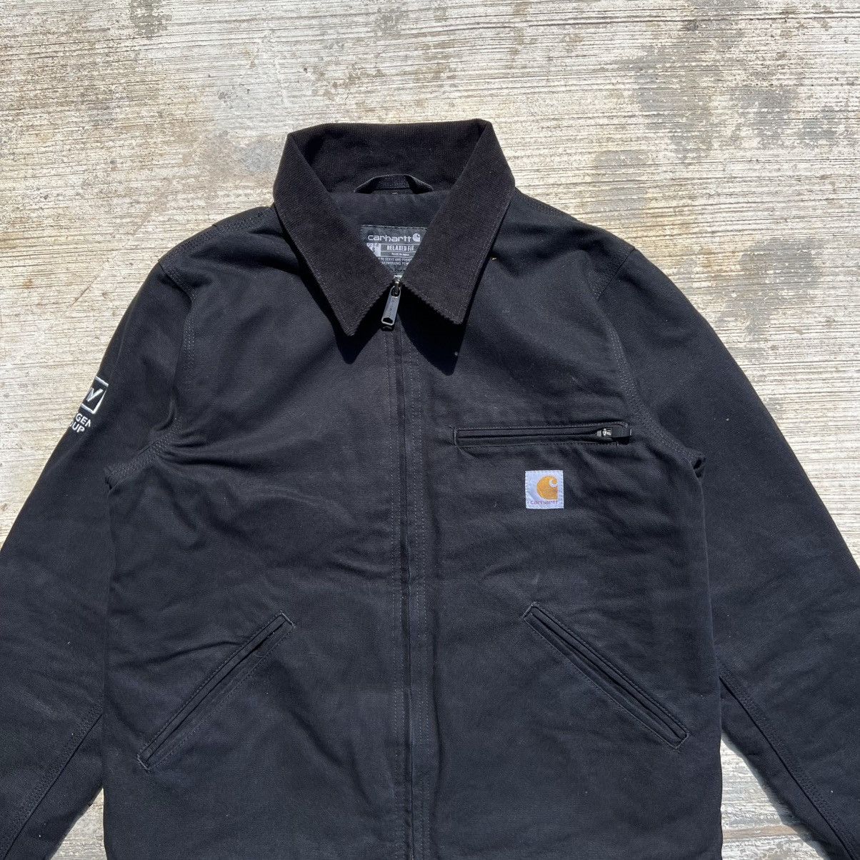 Carhartt × Vintage Carhartt Detroid Black Jacket Size US S / EU 44-46 / 1 - 14 Thumbnail