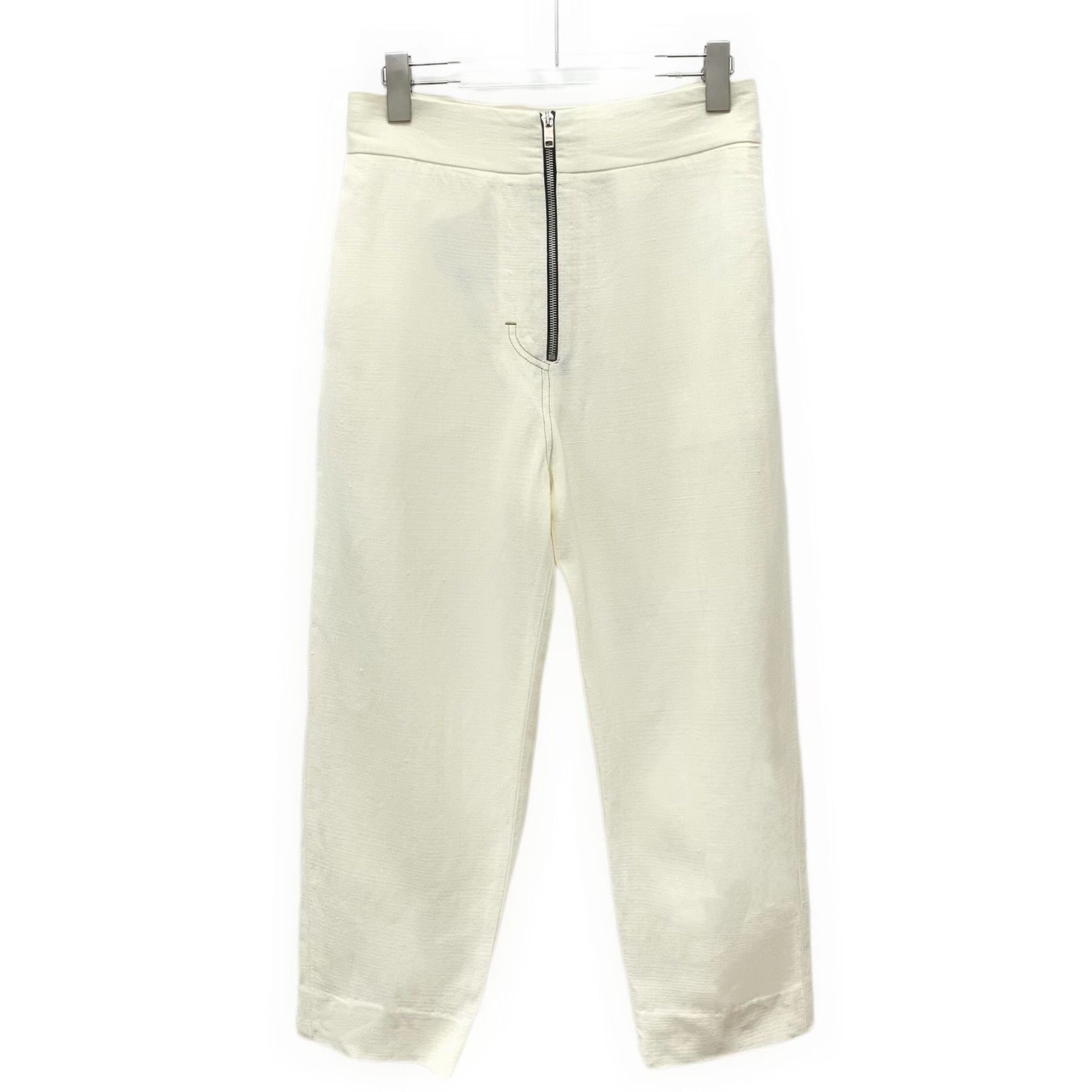 Celine Celine Casual White Pants XS Women Size 24" / US 00 / IT 34 - 1 Thumbnail