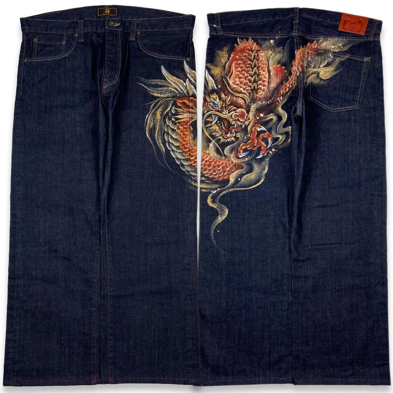 Designer BAPE Men's Navy Jeans Size US 36 / EU 52 - 1 Thumbnail