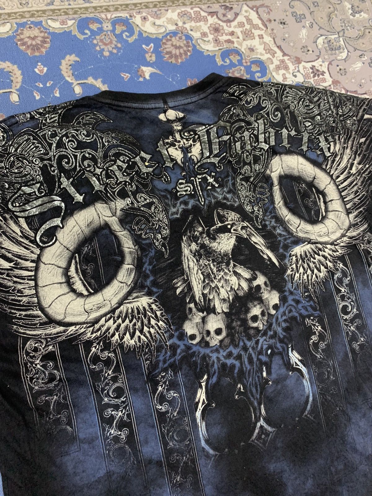 Affliction Black Gate Keeper Allover Printed Affliction Size US M / EU 48-50 / 2 - 7 Thumbnail