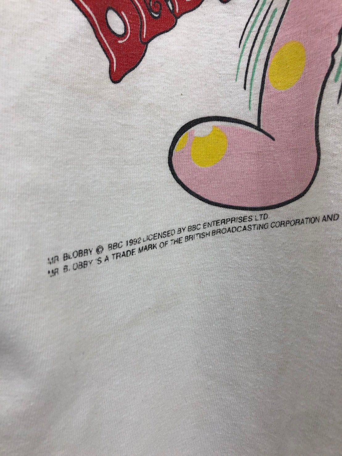 Vintage Vintage 1992's BBC Mr. Blobby Noel's House Party TV Show BN Size US S / EU 44-46 / 1 - 4 Thumbnail