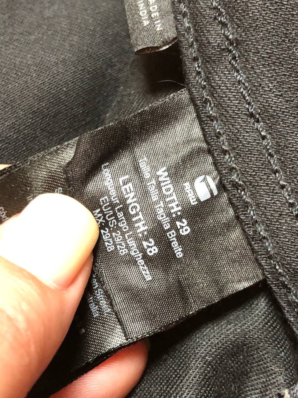 G-Star vintage jeans MIDGE G-Star Raw logo Y2K streetwear Size US 29 - 3 Thumbnail