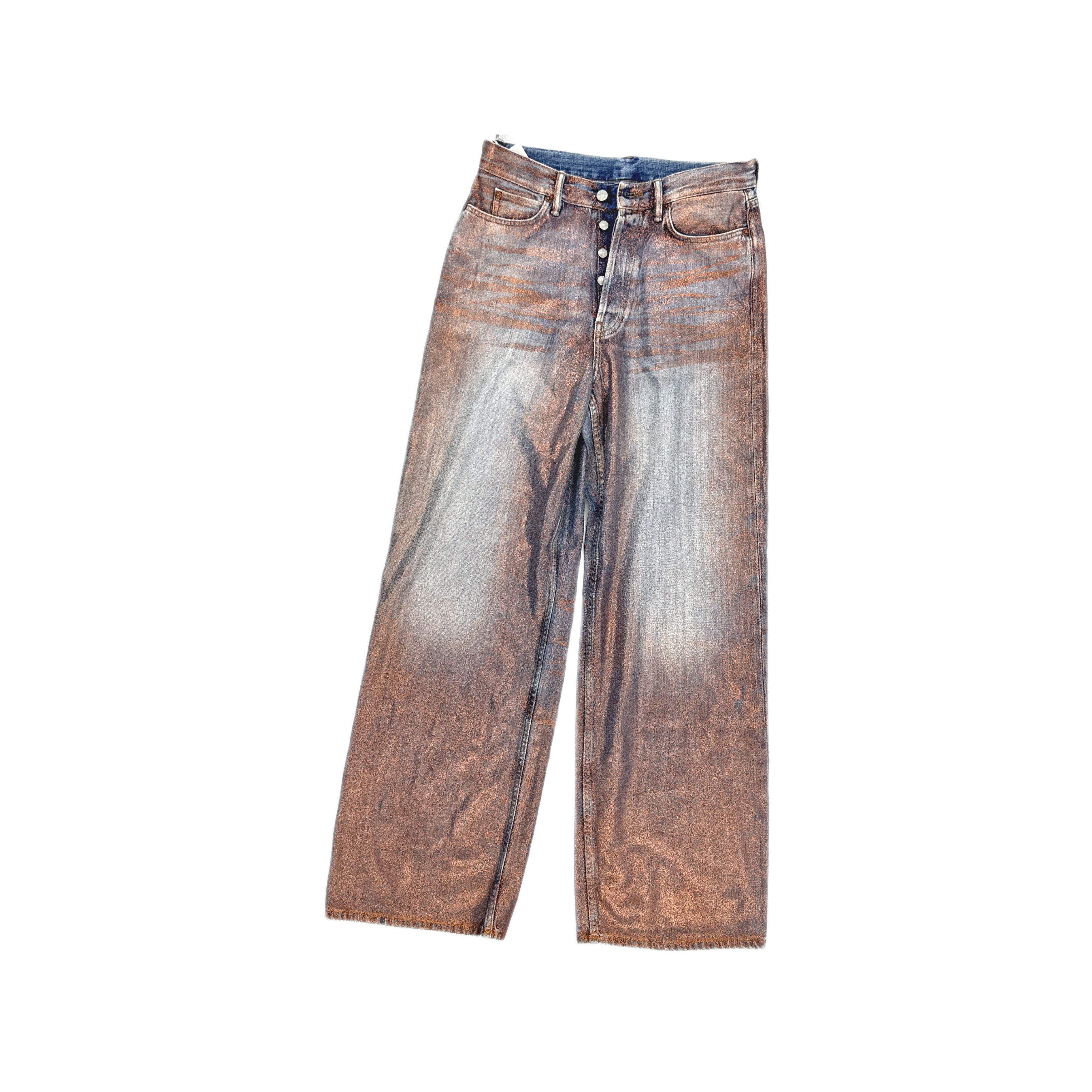 Acne Studios 2022 Dust Devil Brown Denim Jeans | Grailed