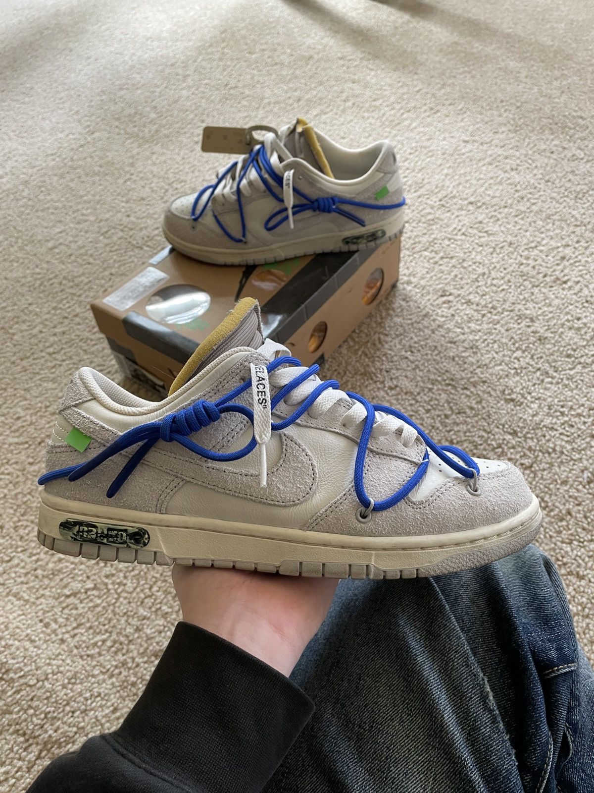 Nike × Off-White Off white x nike dunk low lot 32 of 50 Size US 8.5 / EU 41-42 - 5 Thumbnail
