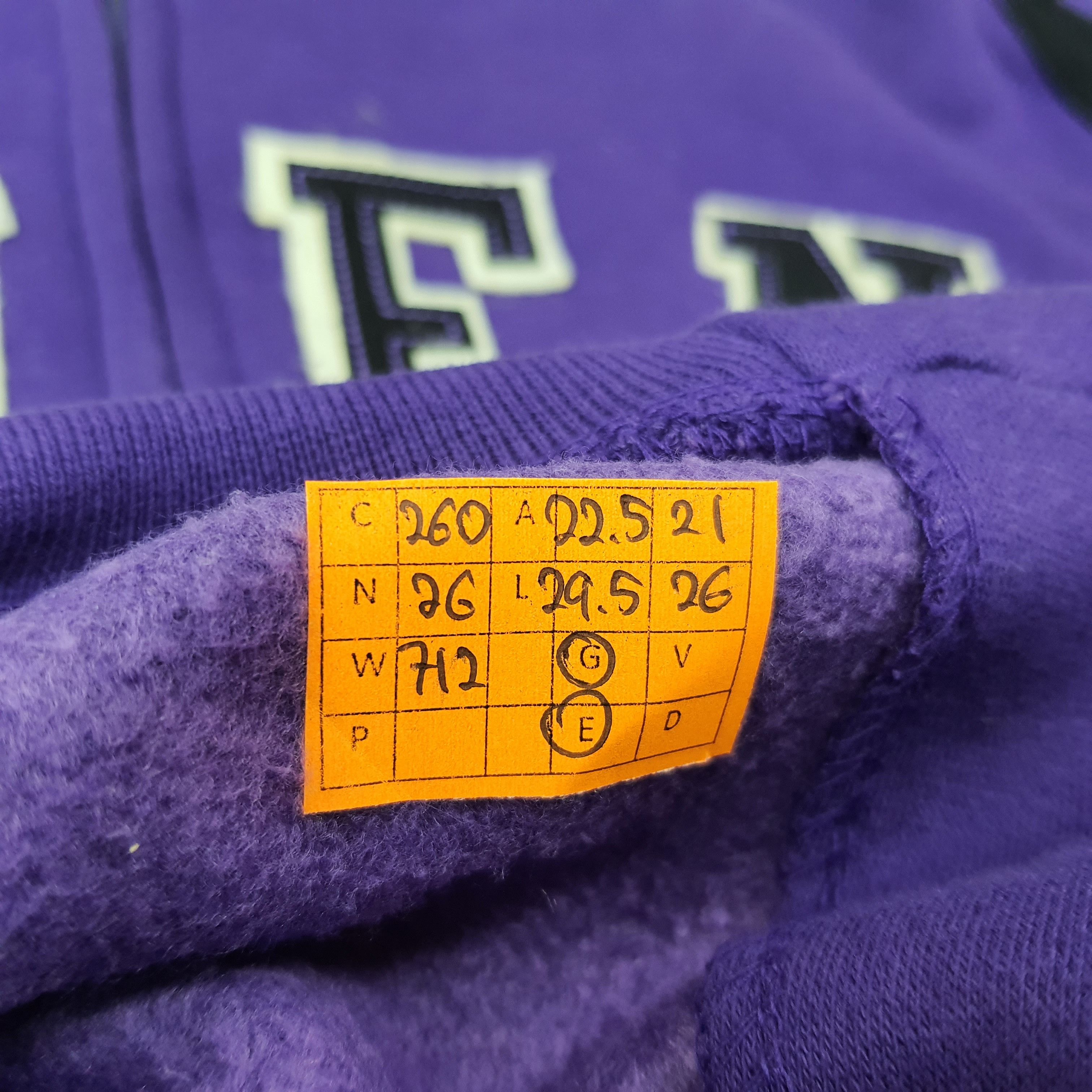 NFL Vintage NFL Ravens Football Team Zipper Hoodie C260N26 Size US M / EU 48-50 / 2 - 7 Thumbnail