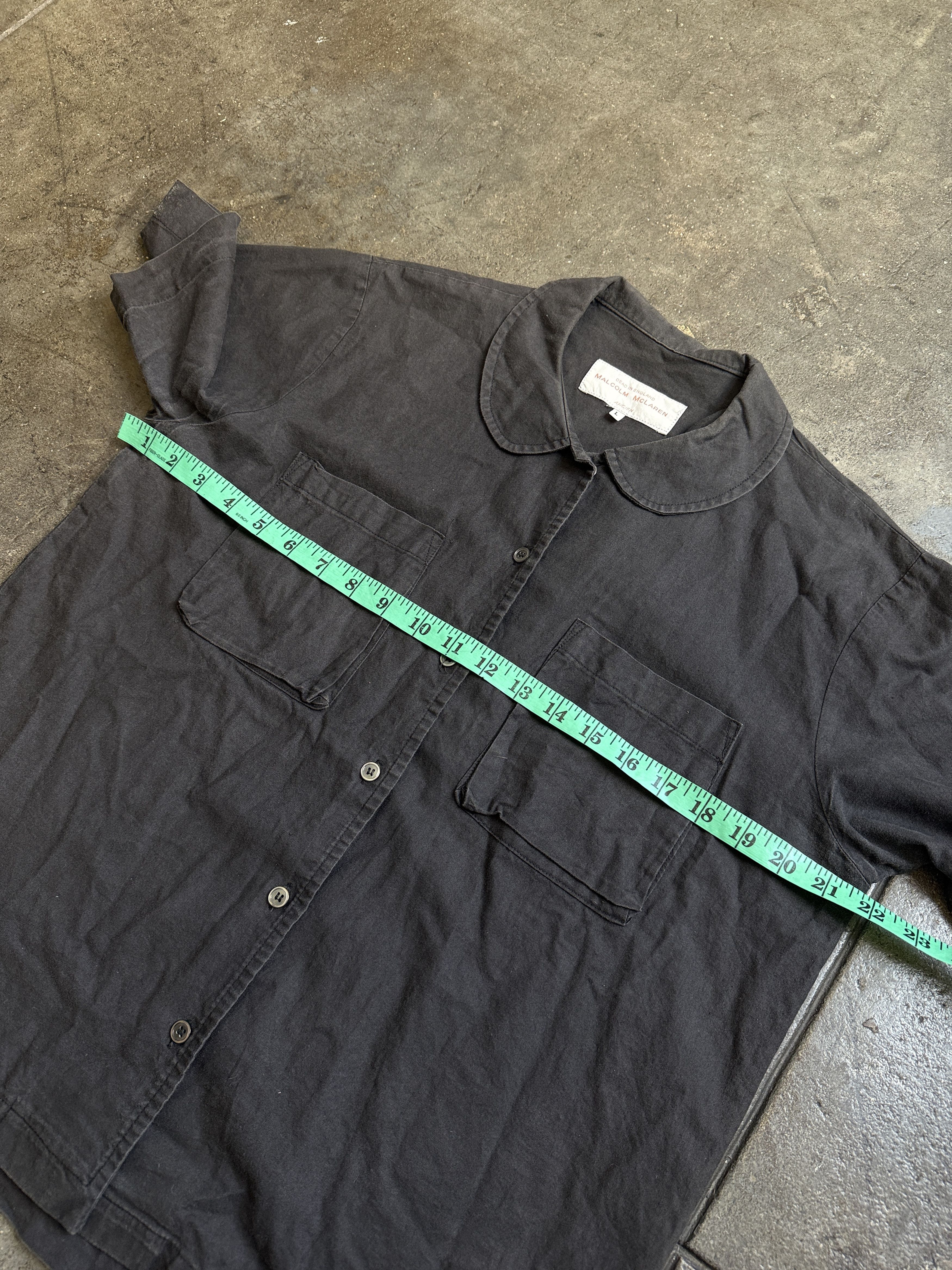 Malcolm McLaren Peter Pan Collar Malcolm Mclaren Vivienne Camper Shirt Size US L / EU 52-54 / 3 - 10 Thumbnail