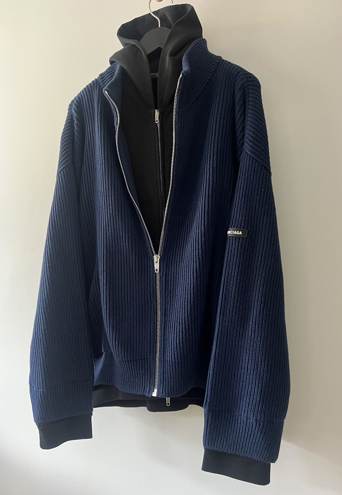 Balenciaga Balenciaga Unity Layered Hoodie Size US S / EU 44-46 / 1 - 2 Thumbnail