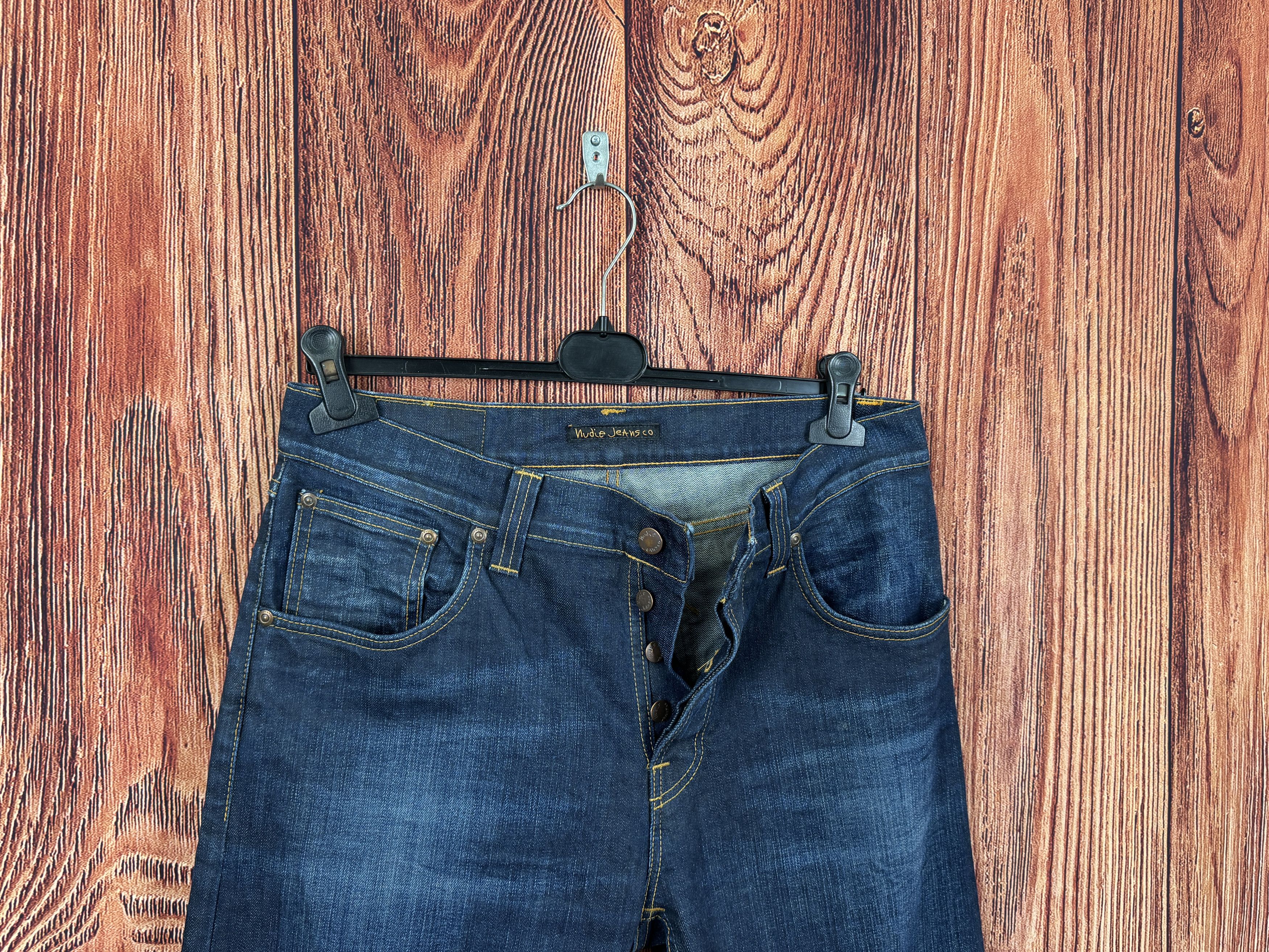 Nudie Jeans Nudie Jeans Hank Rey Denim Pant W33 L34 Made in Italy Size US 33 - 9 Thumbnail