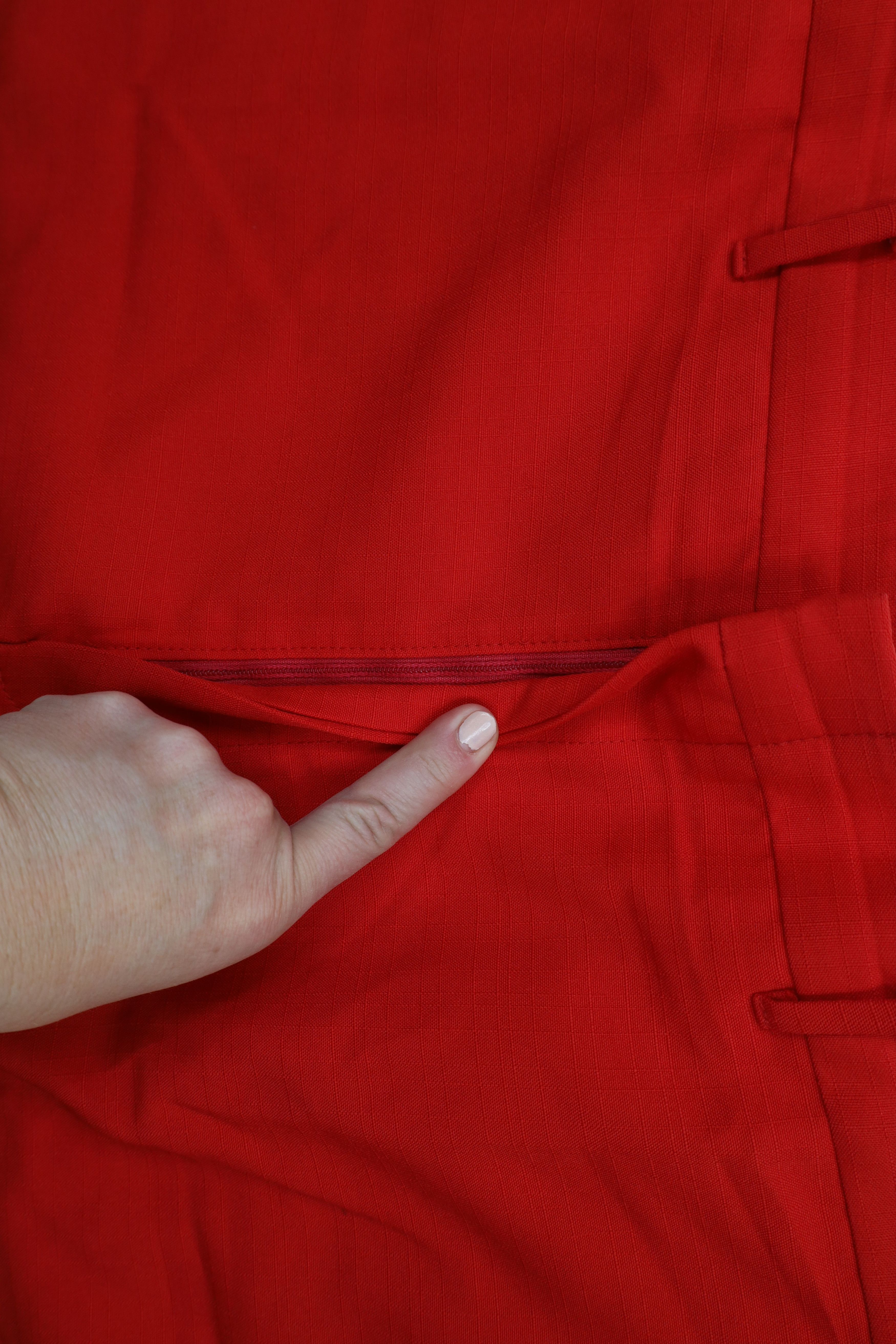 Vintage Vintage 90s Streetwear Above Knee Golf Chino Shorts Red USA Size US 42 / EU 58 - 6 Thumbnail
