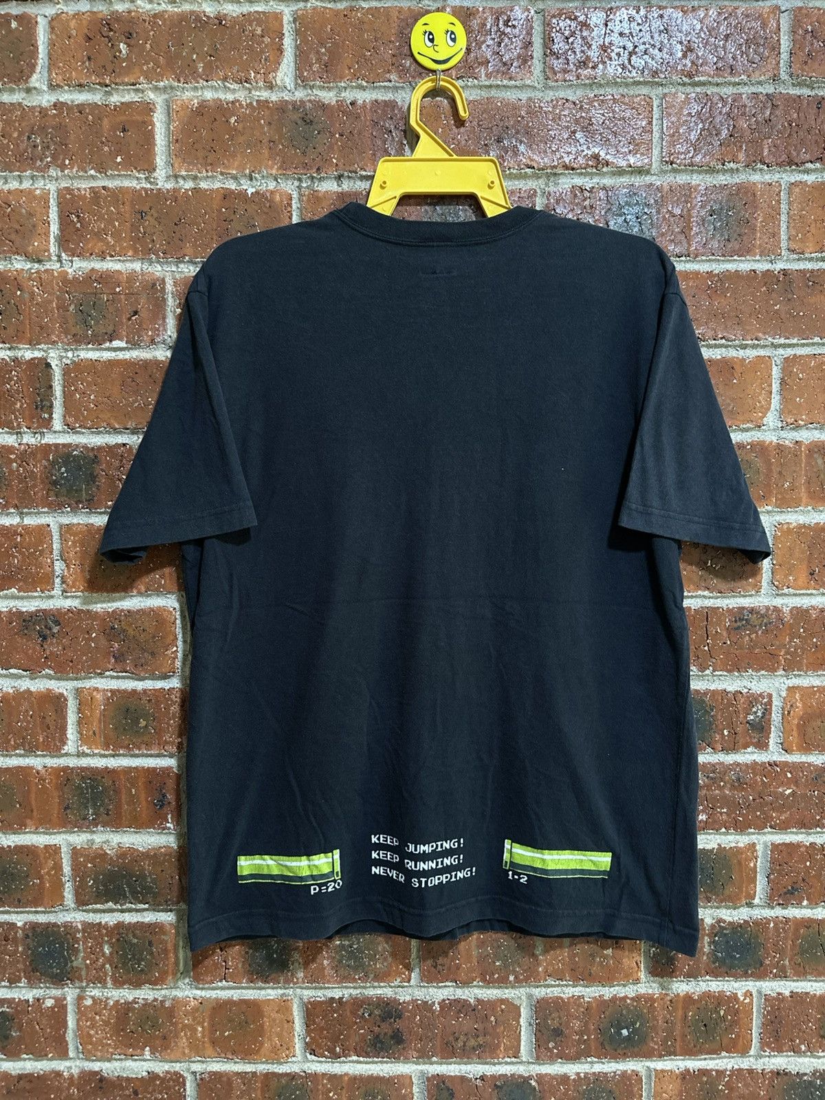 Japanese Brand Vintage Mario Bros Nintendo Faded Tee Size US M / EU 48-50 / 2 - 6 Thumbnail