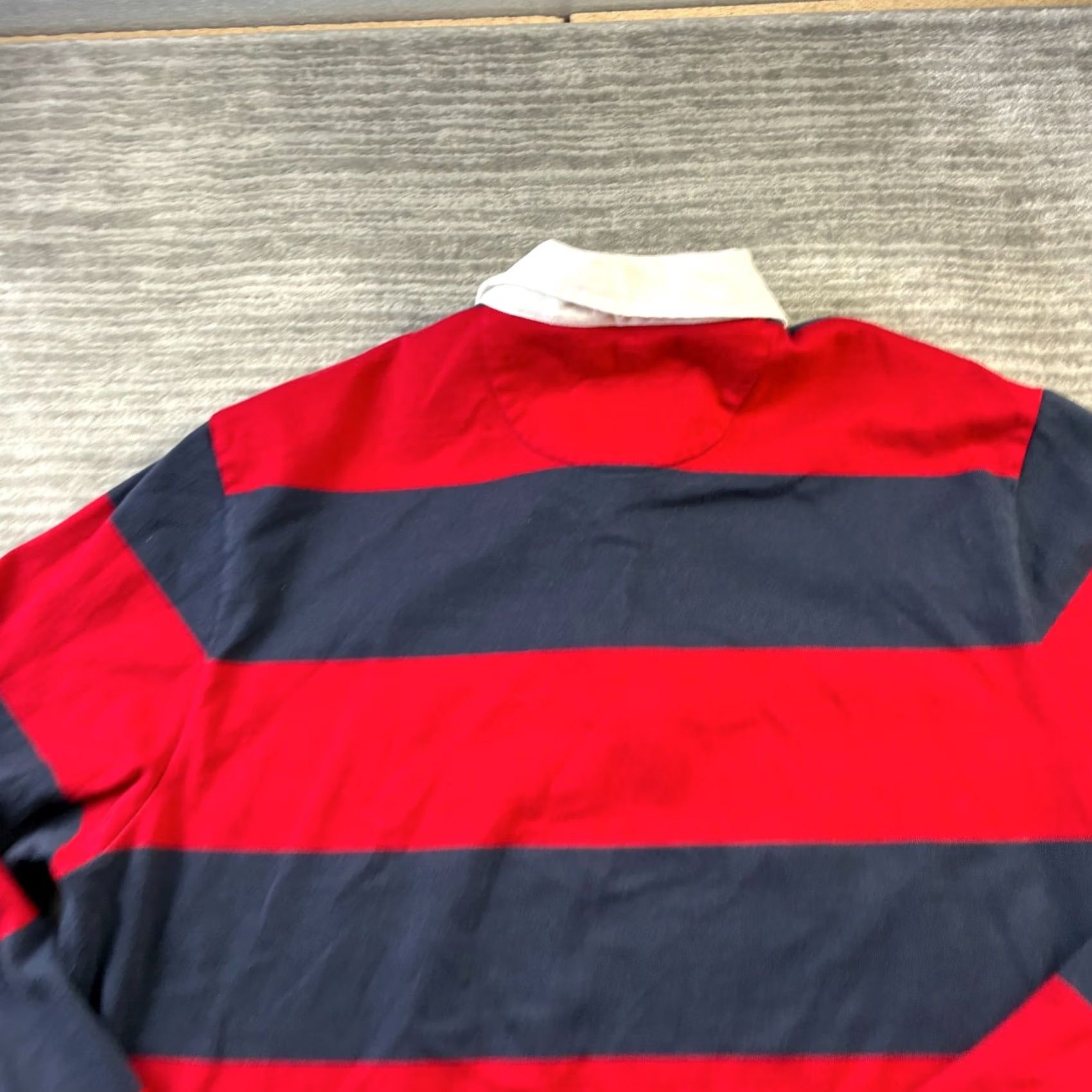 Chaps Chaps Rugby Shirt Mens Large Red Long Sleeve Polo Preppy Y2K Crest Size US L / EU 52-54 / 3 - 5 Thumbnail