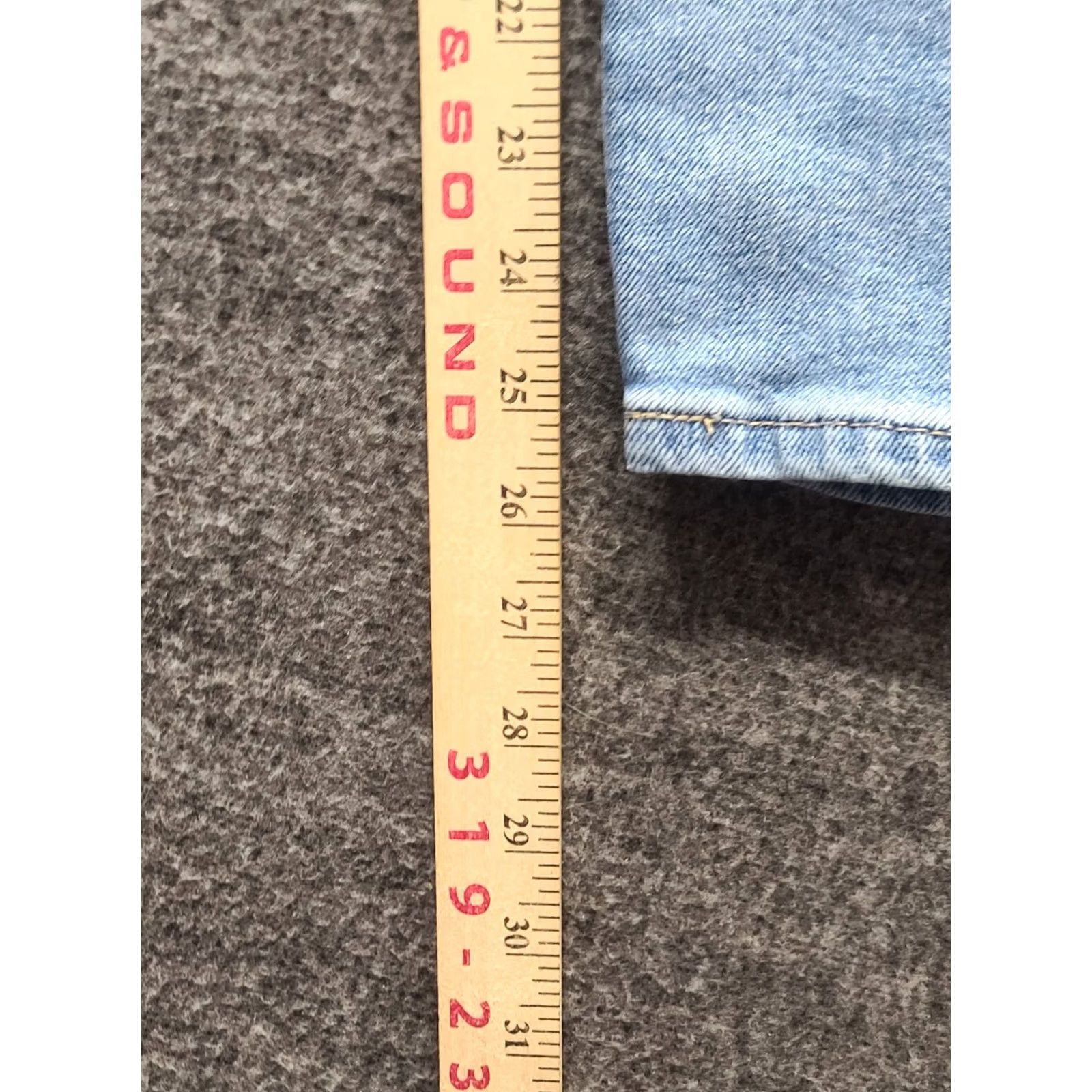 Levi's Levi's Silver Tab Jeans Womens Regular High Rise Tapered Leg 28x27 Denim Blue Size 28" / US 6 / IT 42 - 6 Thumbnail
